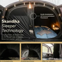 Skandika Timola 6 Air Sleeper Protect XL Luftzelt