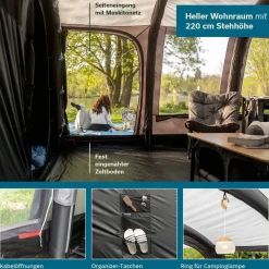 Skandika Timola 6 Air Sleeper Protect XL Luftzelt
