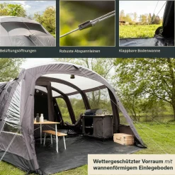 Skandika Timola 6 Air Sleeper Protect XL Luftzelt