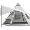 Skandika Tipi Hetta 460 Air Protect aufblasbares Rundzelt