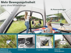 Skandika Tipi Hetta 460 Air Protect aufblasbares Rundzelt