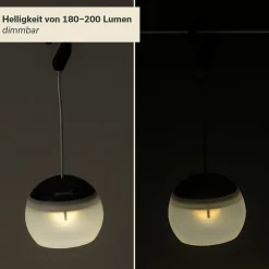 Skandika Tufjord LED Hängelampe - Black
