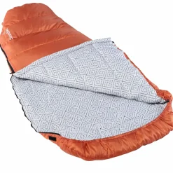 Skandika Vegas XXL RV rechts oranger Schlafsack