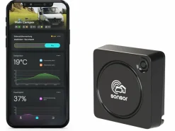 sonsor mobiles Alarmsystem mit LTE, GPS und WLAN - Black