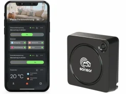 Sonsor stationäres Alarmsystem mit WLAN - Black