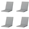 Stapelbare Stuhlkissen Madison Naples – 4er-Set