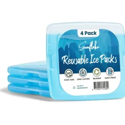 Sunflake Mini-Kühlakkus – 4 Stück
