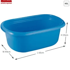 Sunware Basic 40 Liter Wanne - Blue