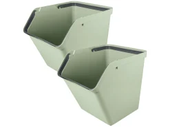 Sunware Sigma home 60 Liter Set von 2 Sortiereinheit - Green