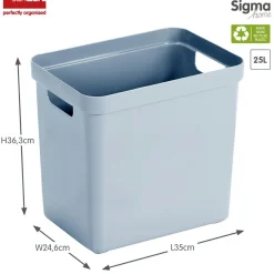 Sunware Sigma home 25 Liter Aufbewahrungsbox - Blue