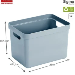 Sunware Sigma home 18 Liter Aufbewahrungsbox - Blue