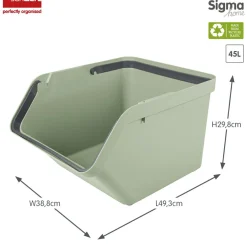 Sunware Sigma home 45 Liter Sortiereinheit - Green