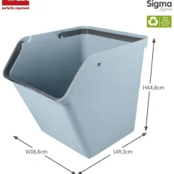 Sunware Sigma home 60 Liter Sortiereinheit - Blue