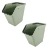 Sunware Sigma home 40 Liter green Sortiereinheit - Set von 2