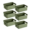 Sunware Sigma home 9 liter Green Aufbewahrungsbox - Set van 6