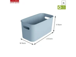 Sunware Sigma home 6 Liter cube box - Blue