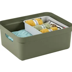 Sunware Sigma home 24 Liter Aufbewahrungsbox - Darkgreen