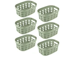 Sunware Sigma home 5 Liter Set von 6 korbe - Green