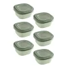 Sunware Sigma home 0,5 Liter Set von 6 Frischhaltedose - Green