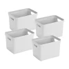 Sunware Sigma home 4er-Set 18L Aufbewahrungsbox - weiß