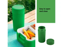 Sunware sigma home Food 6er-Set Trinkflasche - grün