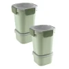 Sunware sigma home Food 2er-Set Lunchbecher - grün