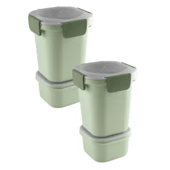Sunware sigma home Food 2er-Set Lunchbecher - grün