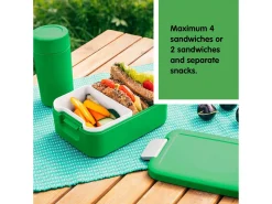 Sunware sigma home Food 2er-Set Lunchbox - Green