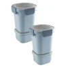 Sunware sigma home Food 2er-Set Lunchbecher - blau