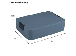 Sunware sigma home Food 2er-Set Lunchbox - blau