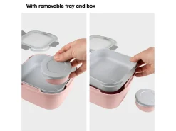 Sunware sigma Home Food 2er-Set Lunchbox - rosa