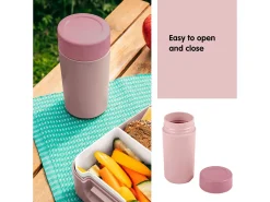 Sunware sigma home Food 6er-Set Trinkflasche - rosa