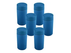 Sunware sigma home Food 6er-Set Trinkflasche - blau