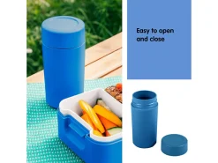 Sunware sigma home Food 6er-Set Trinkflasche - blau