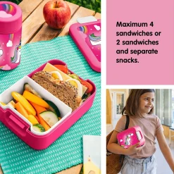 Sunware Sigma home Food to go kleiner Lunchbox - Pink
