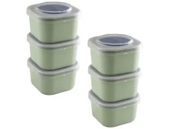 Sunware Sigma home Food to go Set von 6 Lunchboxen - Green