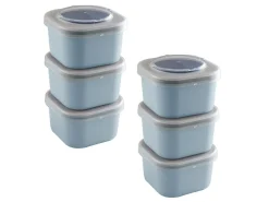 Sunware Sigma home Food to go Set von 6 Lunchboxen - Blue