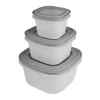 Sunware Sigma home 3-teiliges Frischebehälter - Grey