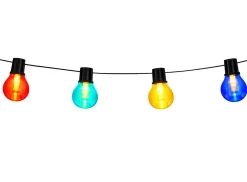 Svenska Living farbige runde Lichterkette - farbige Kugeln