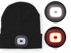 Technosmart Mütze mit LED-Beleuchtung - Black