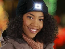 Technosmart Mütze mit LED-Beleuchtung - Black