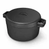 The Bastard Dutch Oven & Griddle Topf - 5 Liter