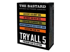 The Bastard Try All 5 Rubs