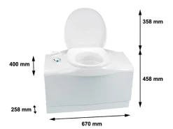 Thetford C-403L Kassettentoilette - Rechts