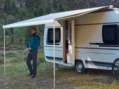 Thule Omnistor 6300 Weiß 400 Sapphire Blue Kassettenmarkise