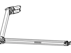 Thule Omnistor Gelenkarm rechts 6300 300 - 500