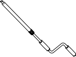 Thule Omnistor Oberstück Kurbel