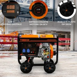 T-Mech 2000 Watt Diesel Generator