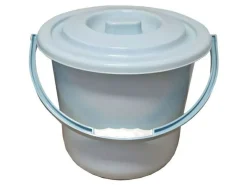 Toiletteneimer mit Deckel - 10 Liter