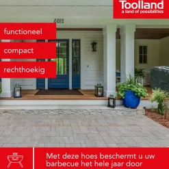 Toolland BBQ Schutzhülle - 110x70x100cm
